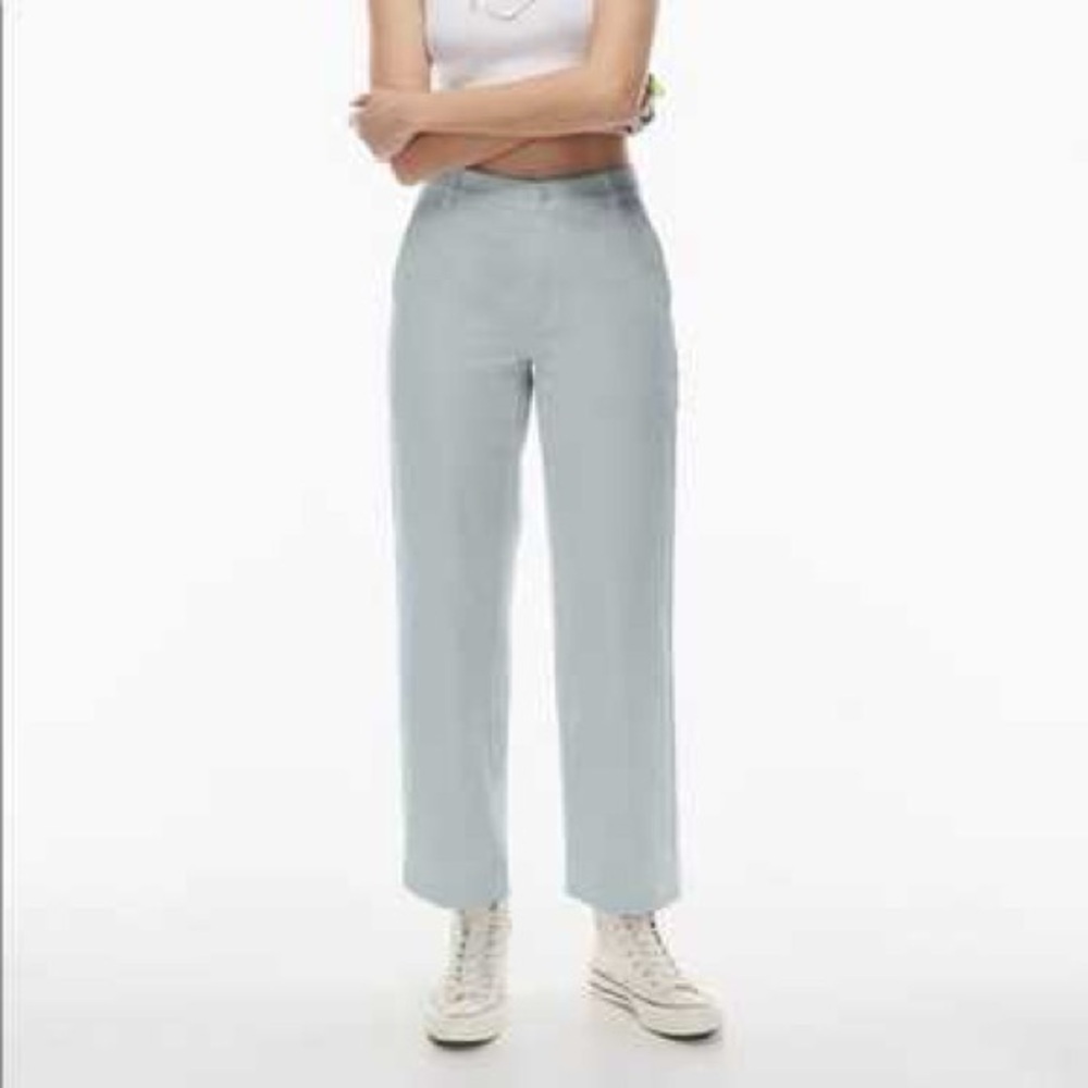 Sunday Best Light Blue Straight-Leg Chinos
